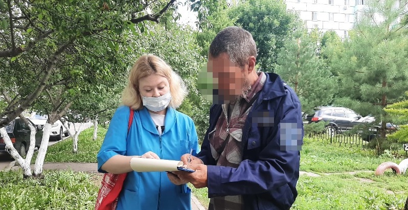 В Пензе бездомным раздали направления на флюорографию