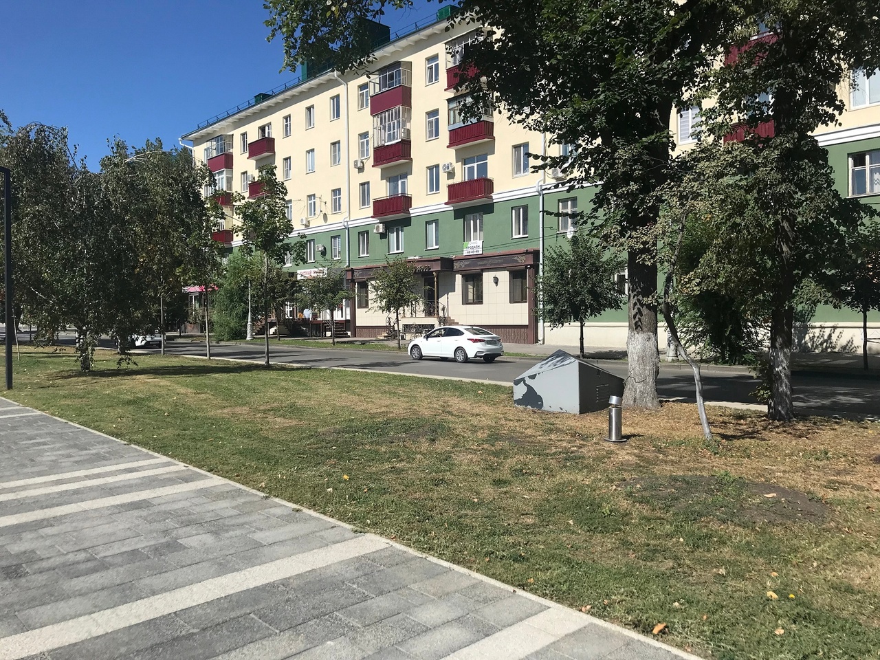 В Пензе "облысел" сквер по улице Славы