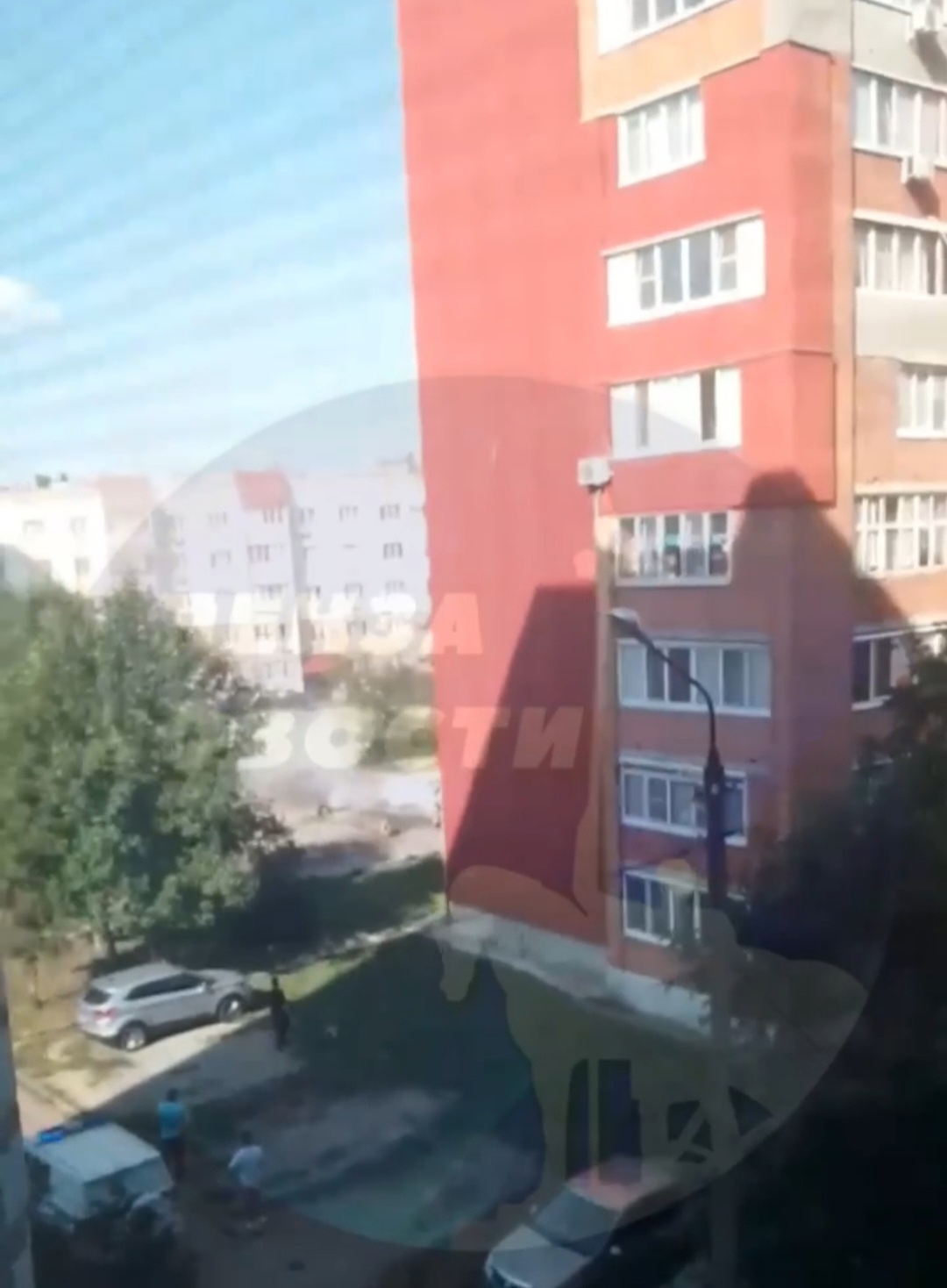 В Пензе на проспекте Строителей сгорела «Волга»