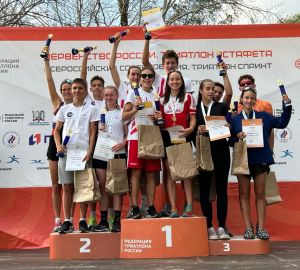 Пензенская команда по триатлону завоевала второе место общероссийской эстафеты