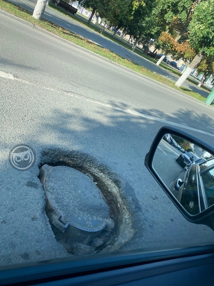 Пензенцев предупреждают об опасных ямах на дорогах