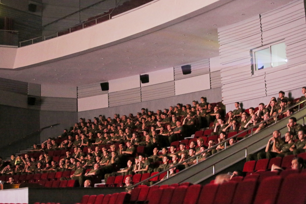 В ККЗ «Пенза» участники сборов «Гвардеец» посмотрели белорусский приключенческий фильм