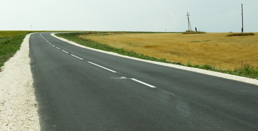 В Каменском районе завершился ремонт дороги в рамках нацпроекта