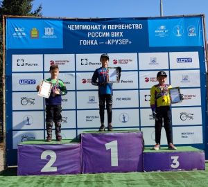В Пензе наградили победителей первенства по велоспорту ВМХ
