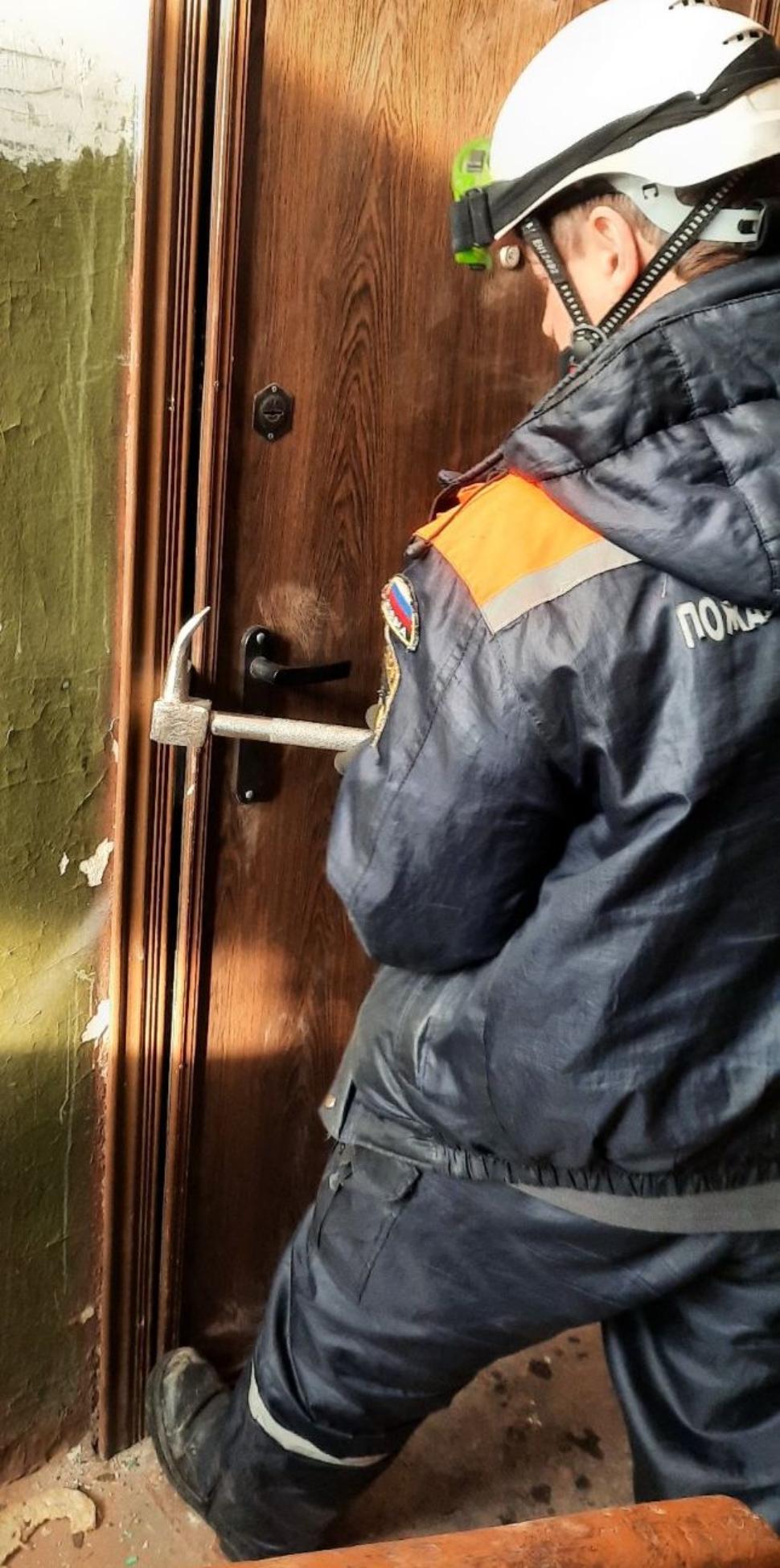 В Пензе спасатели вызволили запертого ребёнка