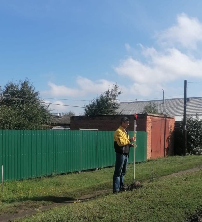 В Сердобске начали геодезические работы на пешеходной зоне по улице Мира