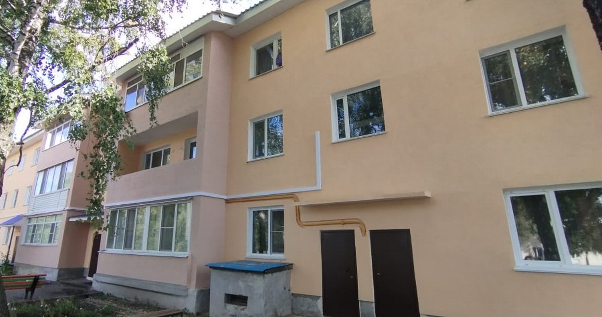 В Колышлее на улице Пензенской капитально отремонтировали МКД