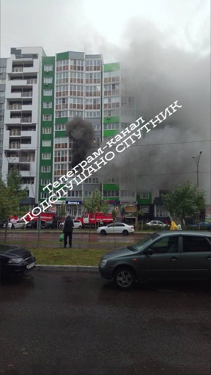 Из загоревшейся квартиры в Спутнике эвакуировали ребенка и пятерых взрослых