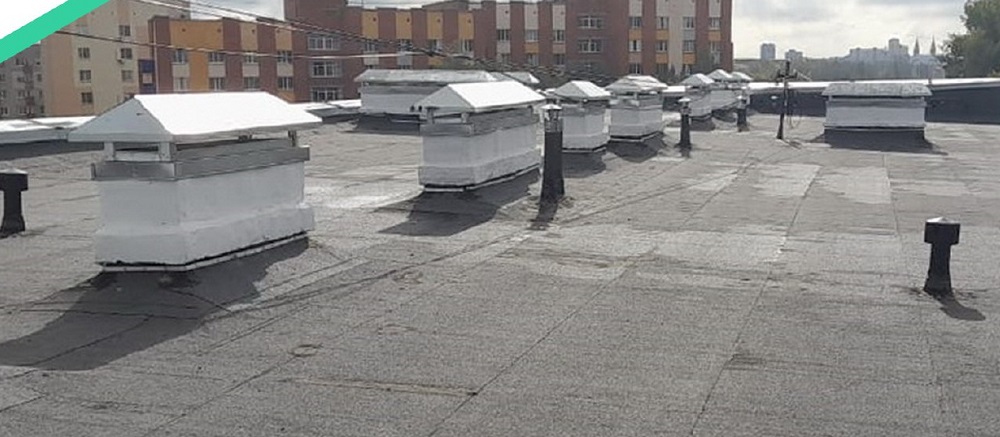 В Пензе на улице Ульяновской капитально отремонтировали крышу МКД