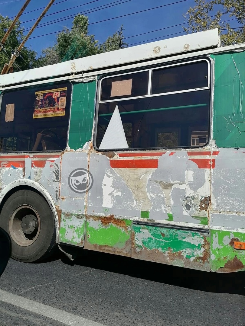 Пензенцы пожаловались на ржавые автобусы