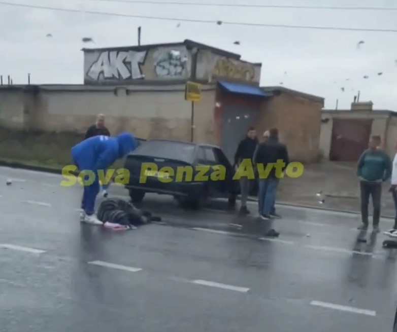 В Пензе на улице Большой Арбековской сбили пешехода