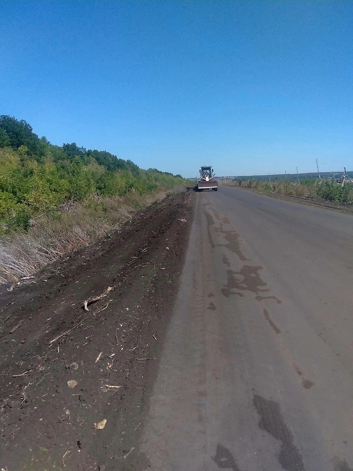 В Сердобском районе с опережением заканчивают ремонт дороги между селами