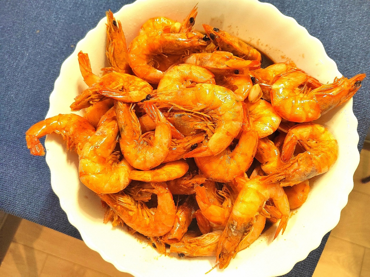 Готовим креветки в соевом соусе для романтического ужина