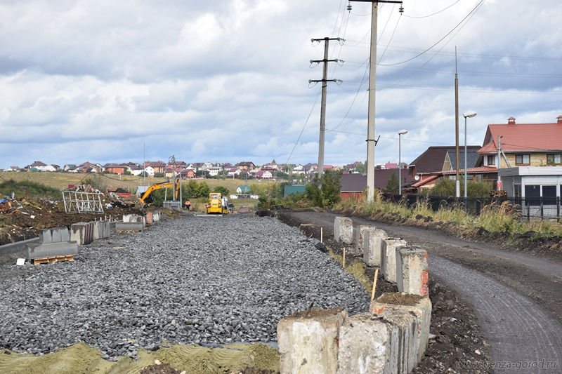 В Пензе дорогу восточнее Лугометрии планируют построить в 2023 году