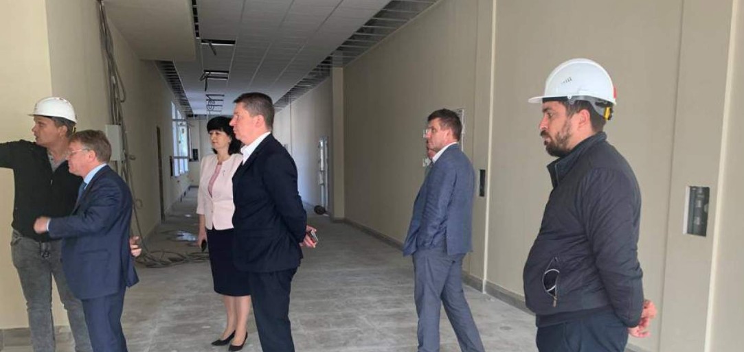 Стало известно о ходе работ в строящейся школе на ГПЗ