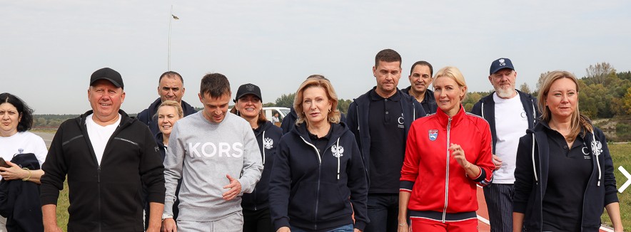 В Пензе для сенаторов провели зарядку на «умной площадке»