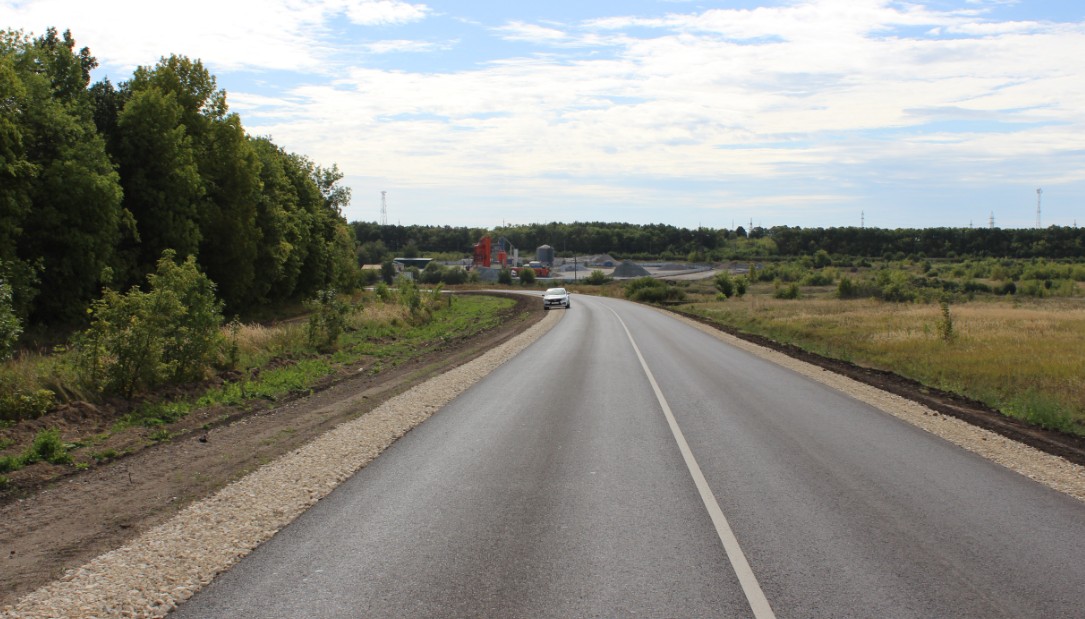 В Пензенской области отремонтировали дорогу, соединяющую два района