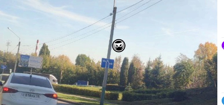 Пензенских водителей поставил в тупик новый знак на перекрестке улиц Вишневой и Воронова