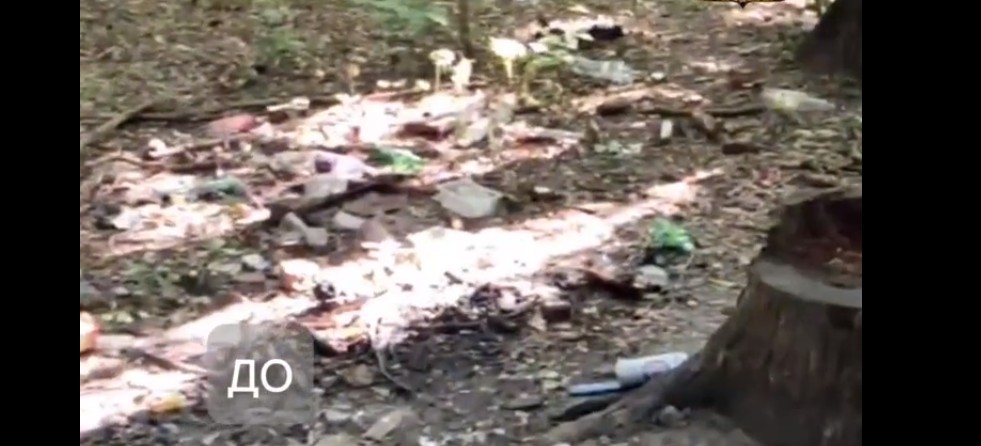 Пензенцы превратили Олимпийскую аллею в «столовую»