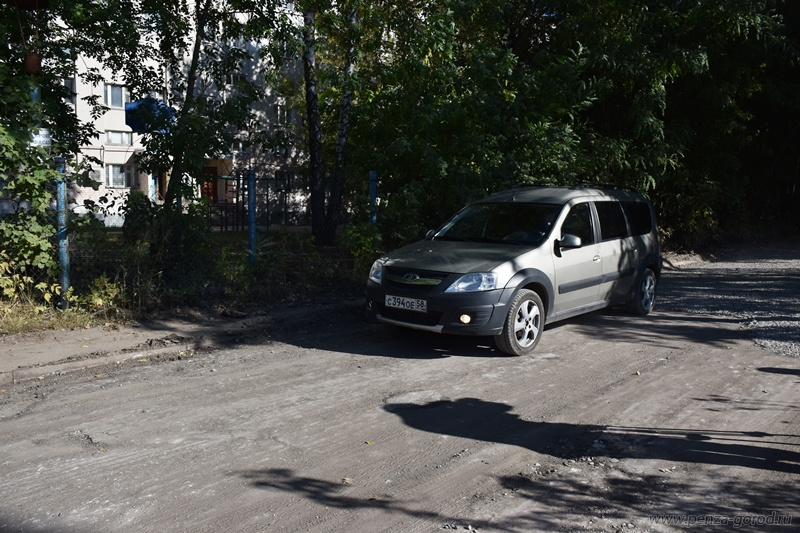 В Пензе приведут в порядок дорогу, соединяющую улицы Рябова и Пушанина