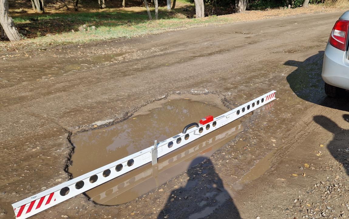 В Пензе дорогу с гигантскими ямами отремонтировали после вмешательства прокуроров