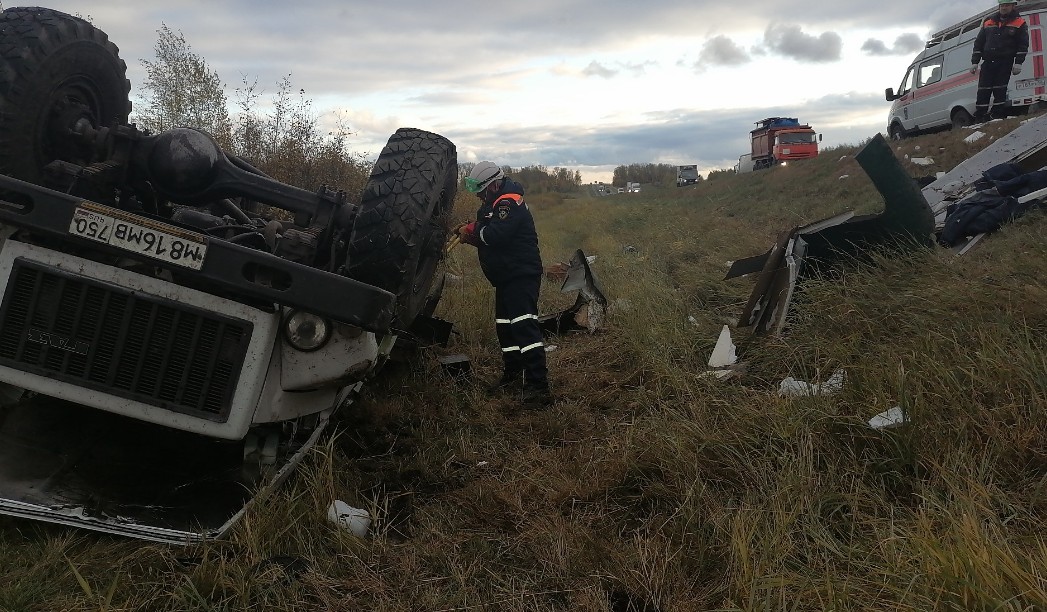 В Пензенском районе при столкновении двух грузовиков погиб мужчина