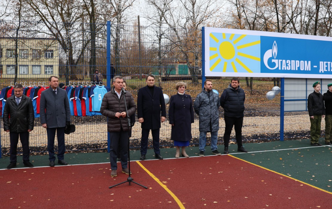 В Пензенской области открыли две современные спортивные площадки