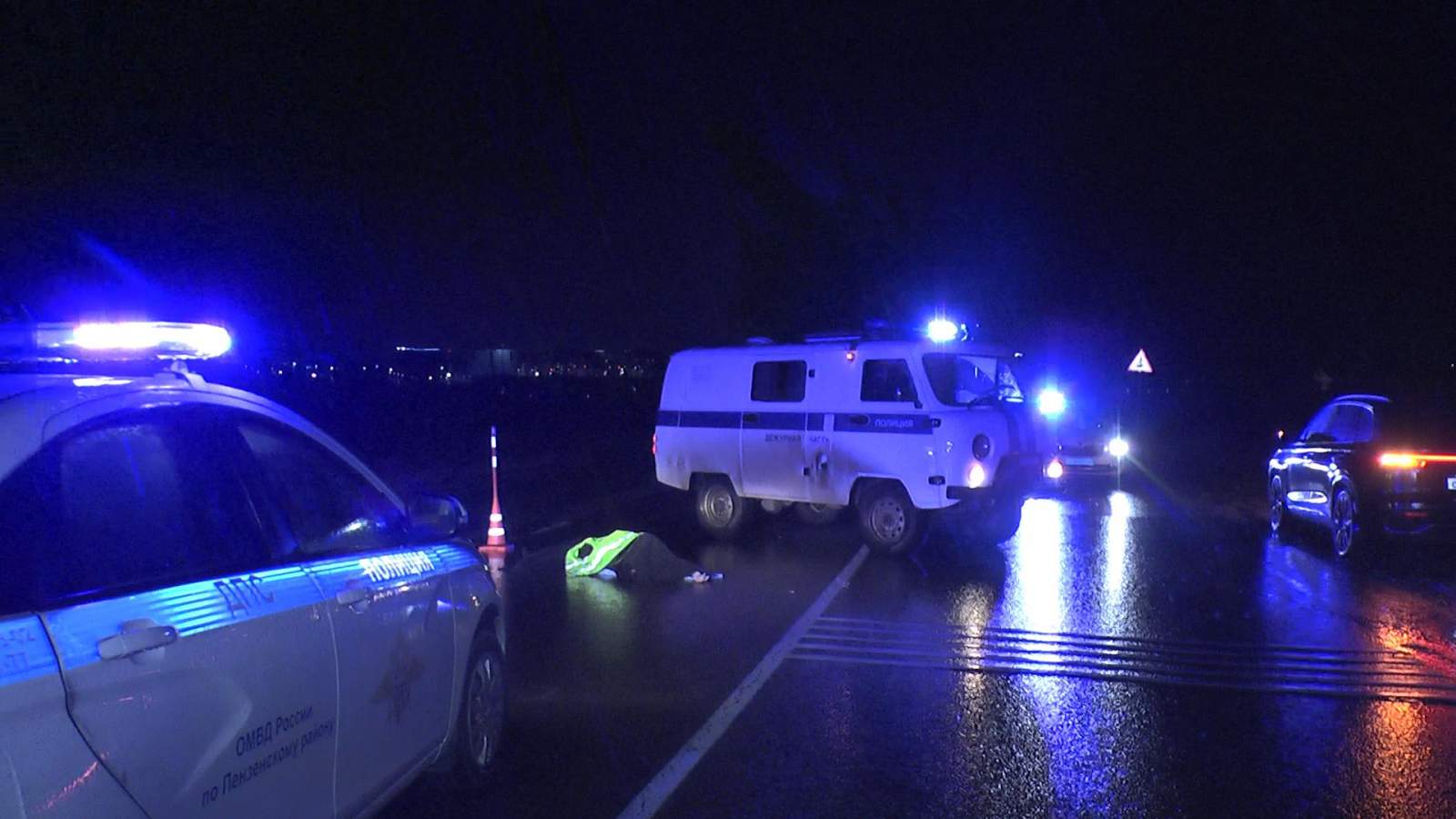 Появилось фото с места смертельной аварии под Пензой