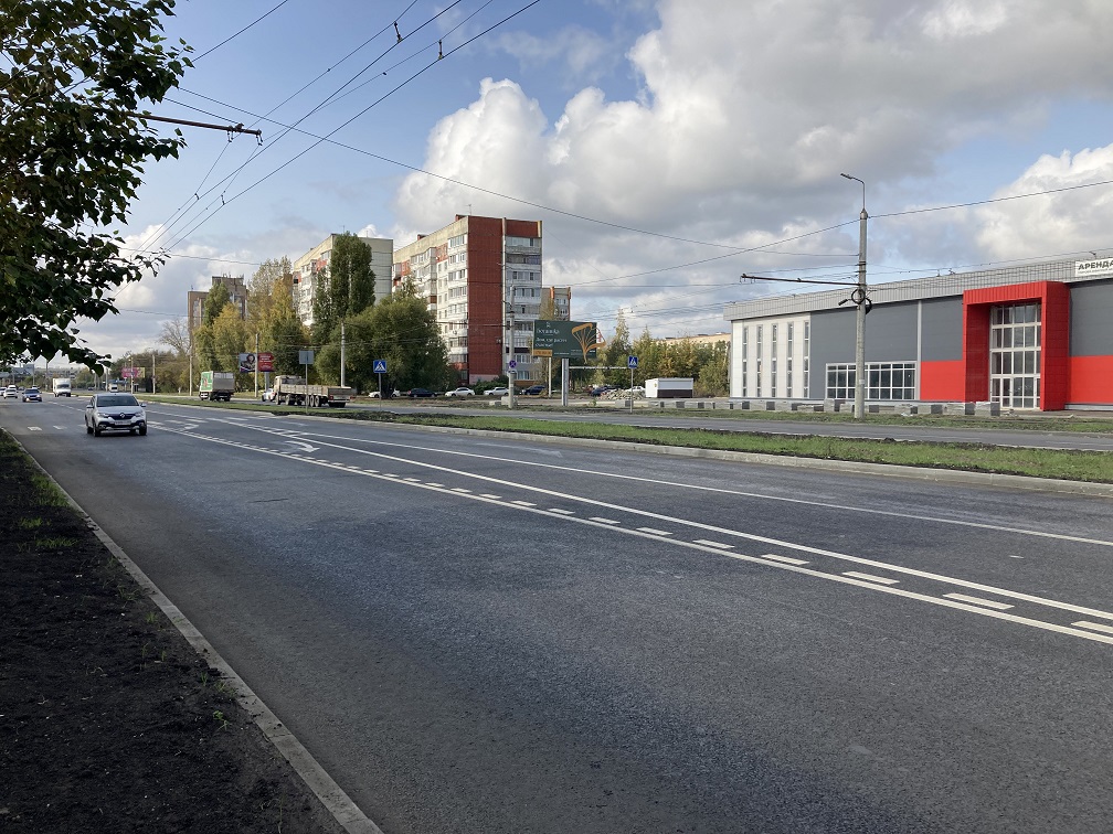 В Пензе исправили разметку на отремонтированной улице Чаадаева