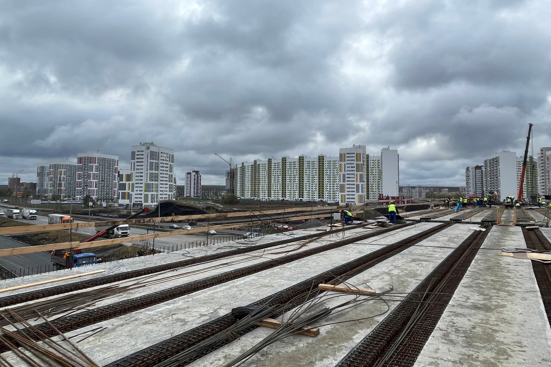 Пензенцам рассказали, когда доделают развязку и надземный переход на М5