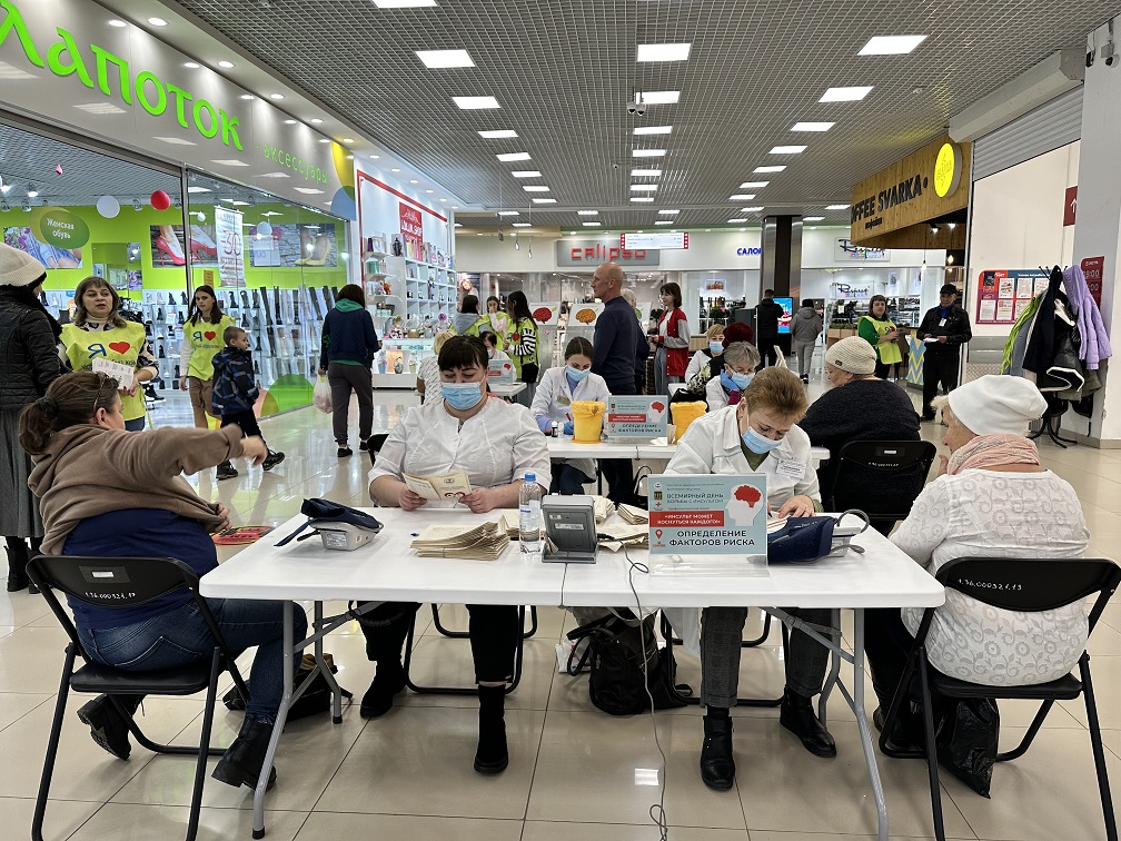 В Пензе у большинства опрошенных выявили риск развития инсульта в течение 10 лет