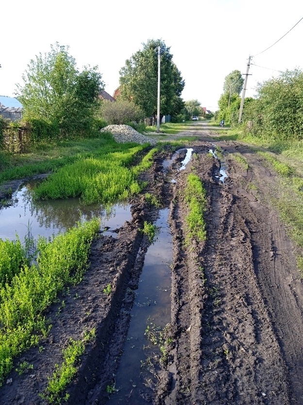 Жителей Пензенского района оставили без дороги
