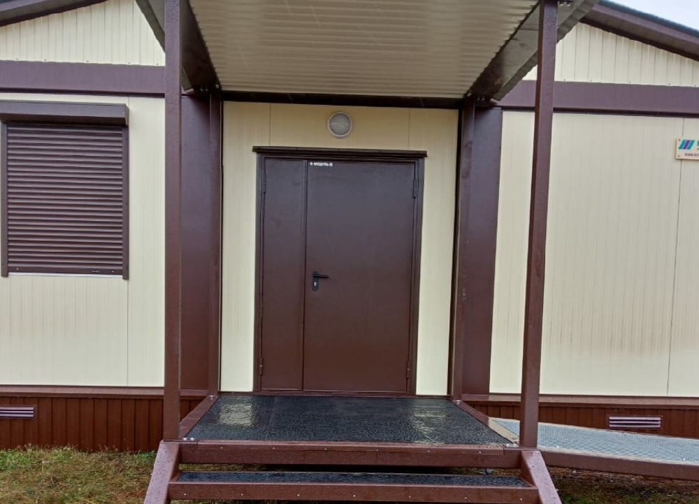 В Бековском районе установили новый фельдшерско-акушерский пункт