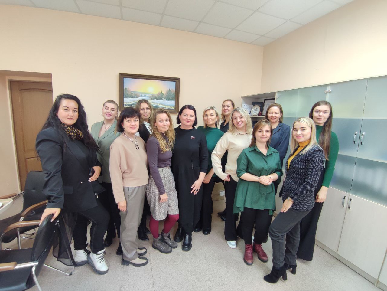 Ольга Чистякова приветствовала новых участниц Союза женщин