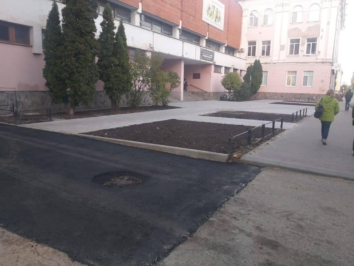 В Пензе отремонтировали тротуар на улице Максима Горького