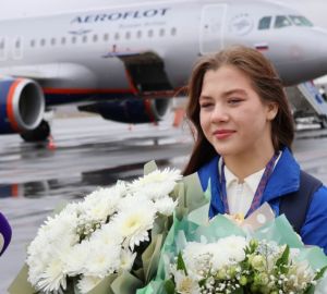 В Пензе встретили победительницу первенства мира по самбо Софью Солуянову