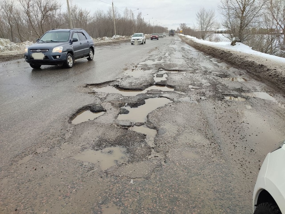 В Пензе нет возможности оперативно привести в порядок разрушенные тротуары