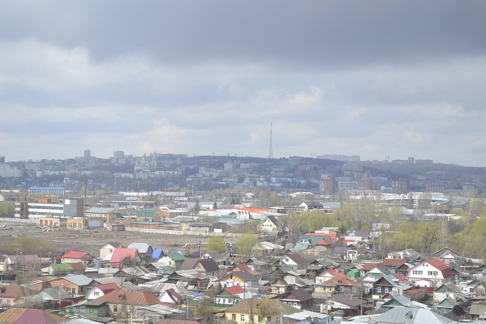 Пензенцы увидели в небе нечто похожее на ракету