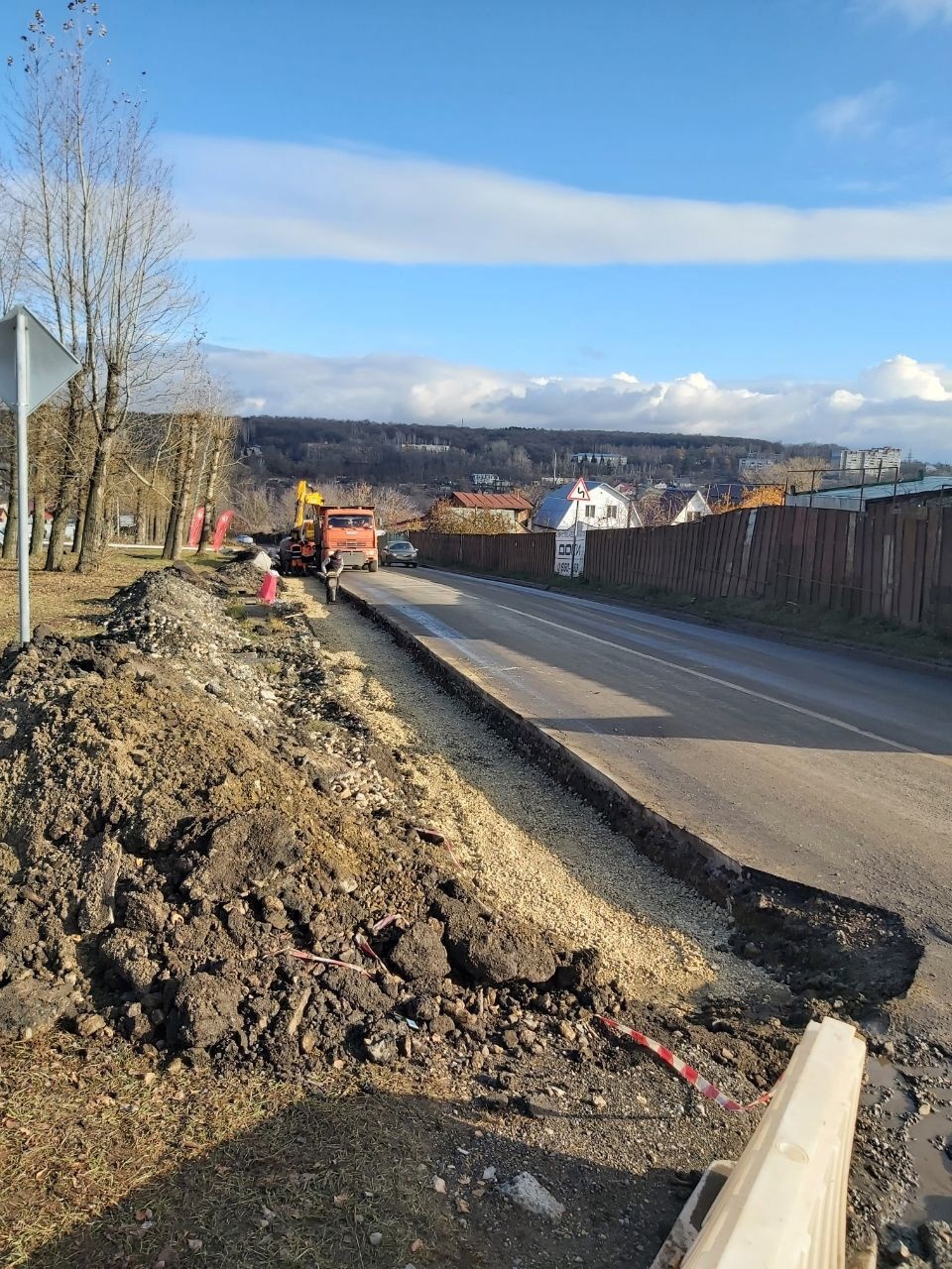 Пензенцам назвали дату, когда доделают ливневку на Зеленодольской