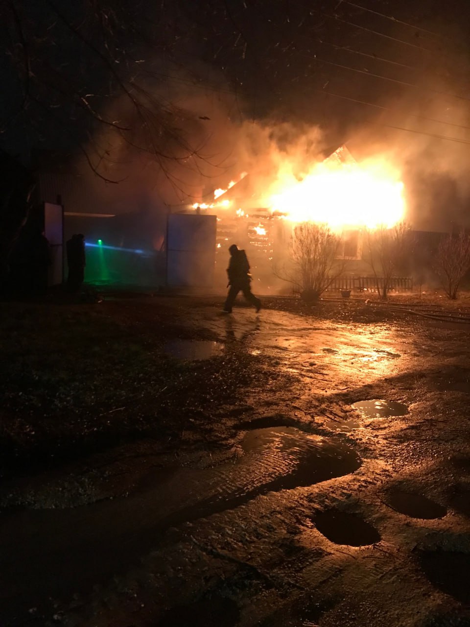 В Кузнецке пожарные спасли из горящего дома кошку