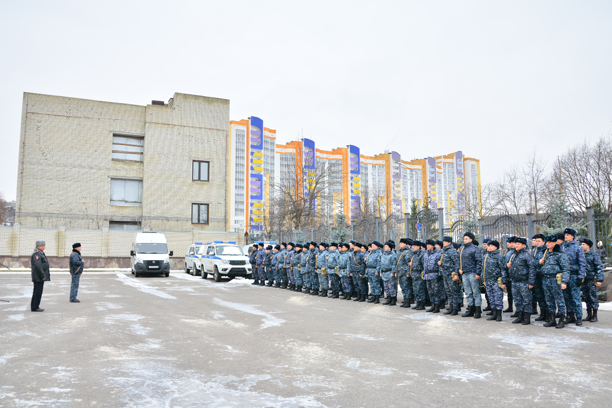 В Пензу из Северного Кавказа вернулся отряд полиции