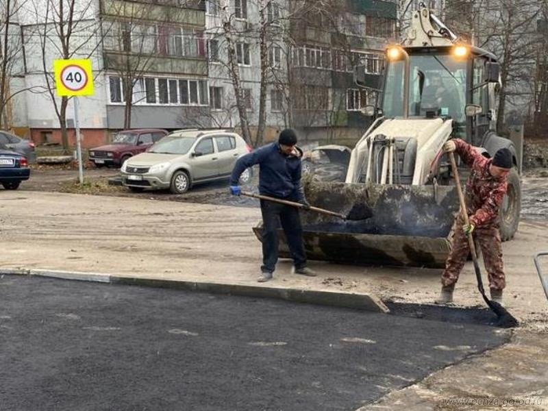 В Пензе обустроили безопасный пешеходный переход на улице Бородина