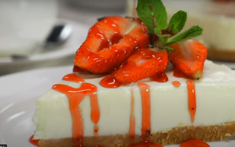 Чизкейк «Сыр & Груша» с творожным сыром