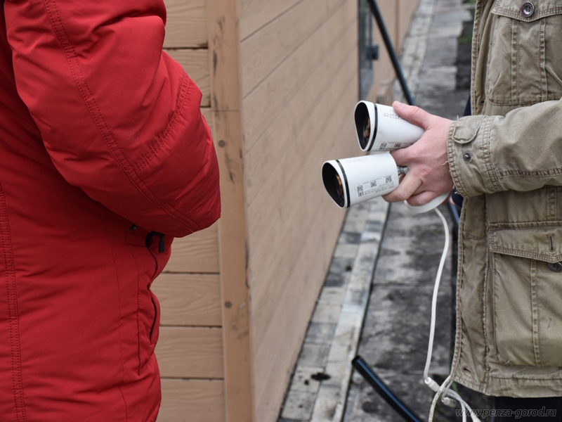 На этой неделе на набережной Пензы появятся новые камеры слежения