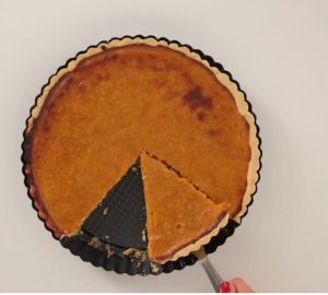 Тыквенный пирог с корицей