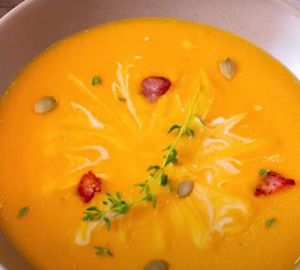 Ароматный крем-суп из тыквы