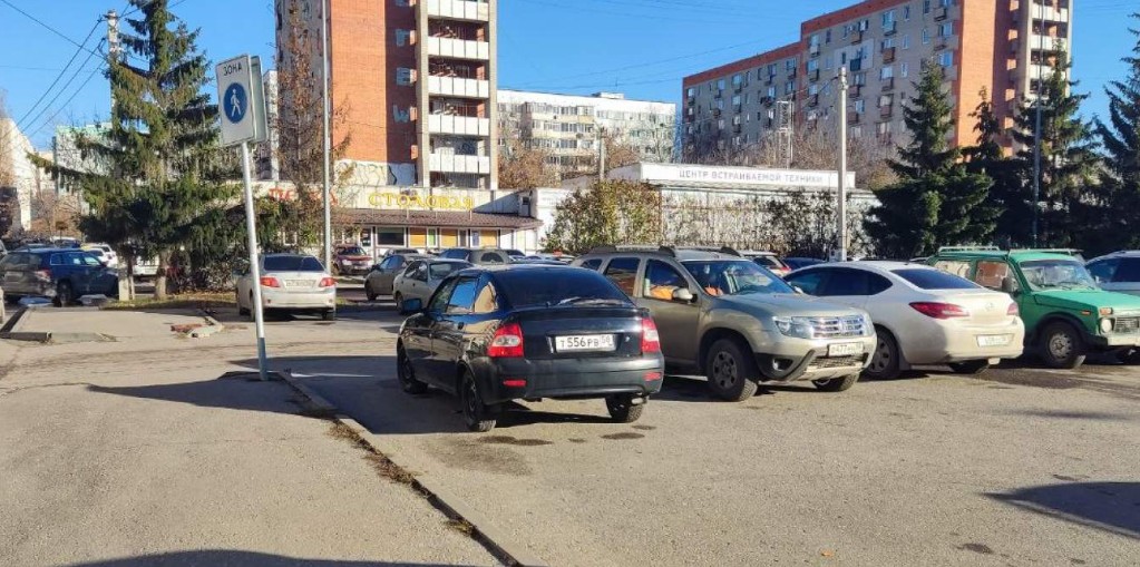 В Пензе устранят стихийную парковку у «Могилевского дворика»