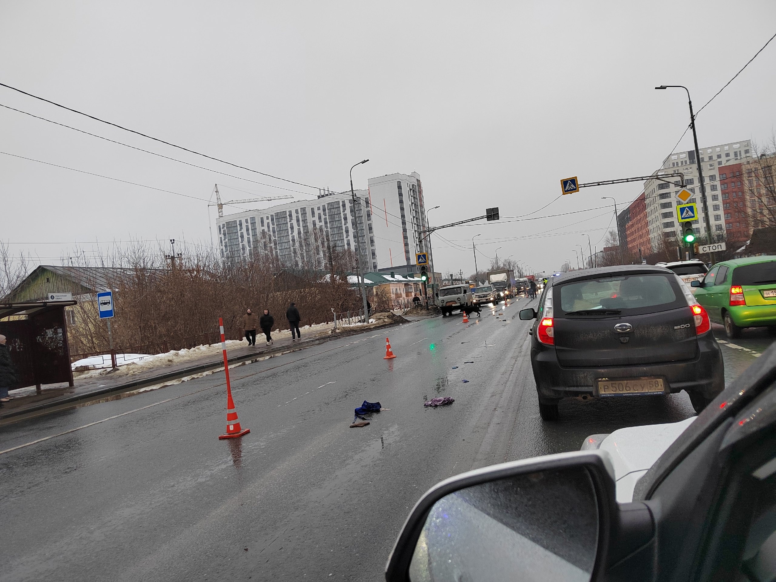 В Пензе на улице Антонова насмерть сбили женщину