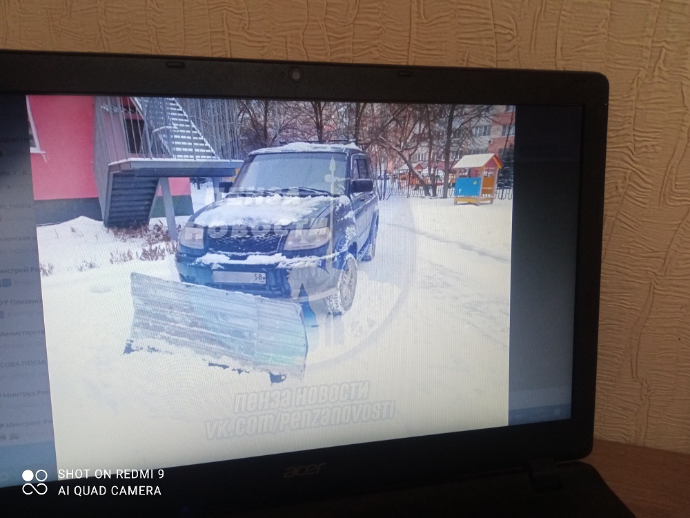 Пензенцы поделились быстрым способом расчистить улицу от снега