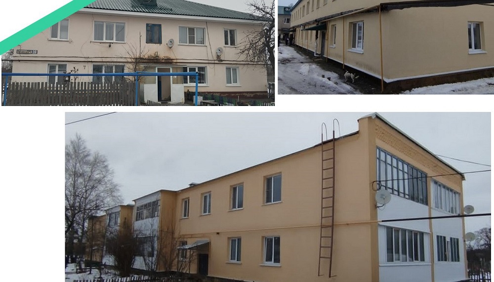 В пензенском Колышлее капитально отремонтировали пять МКД